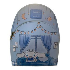 SANRIO CINNAMOROLL LoungeFly MINI BACKPACK~ WITH TAGS~ BRAND NEW~